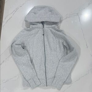 Lululemon Athletica Light Gray Hoodie